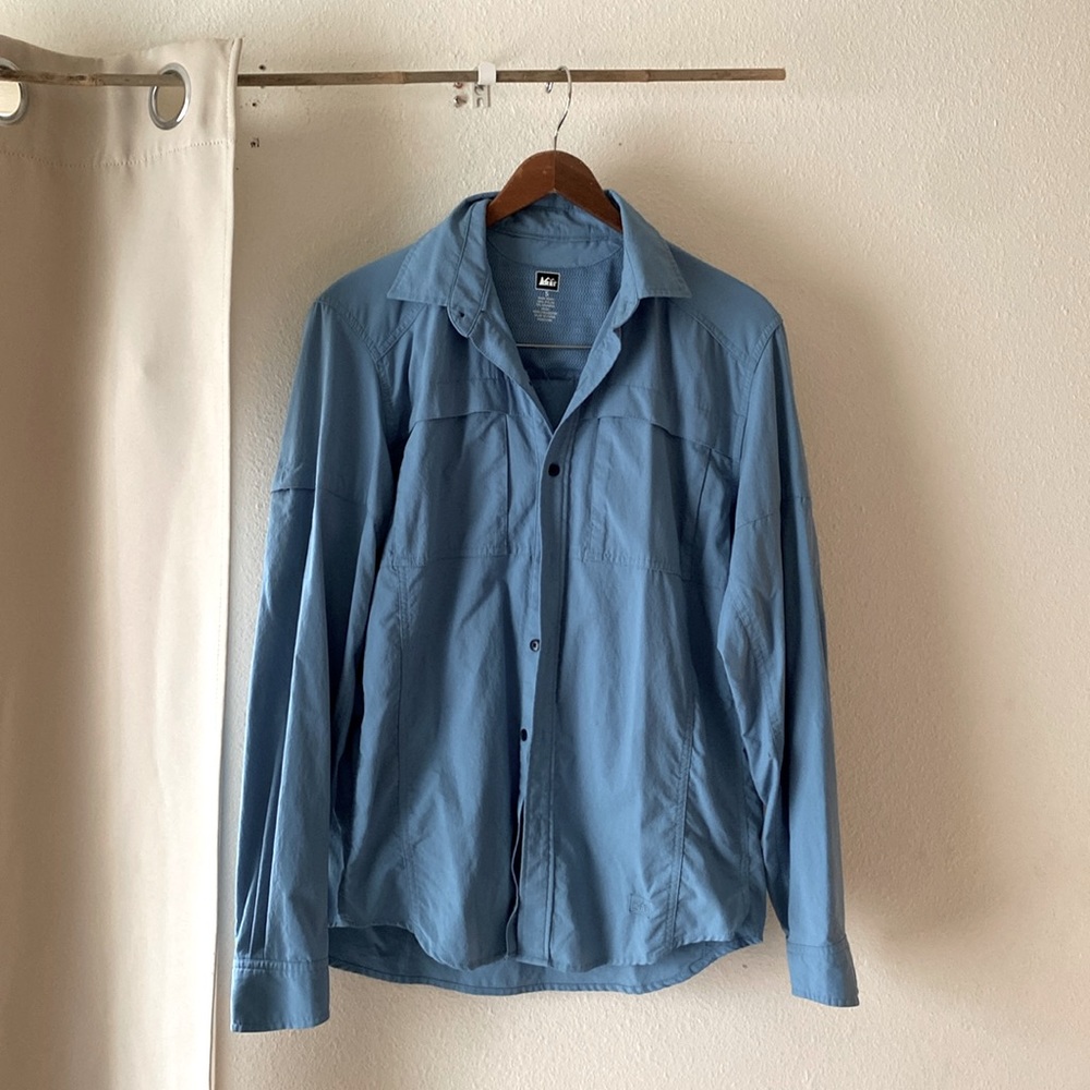 REI hiking shirt